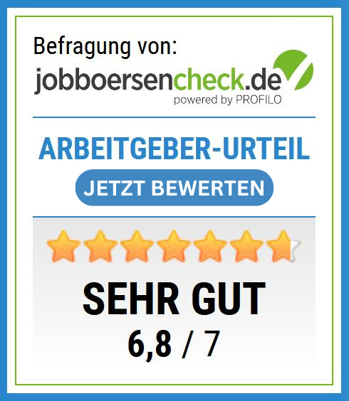 Bewertung auf Jobbörsencheck.de